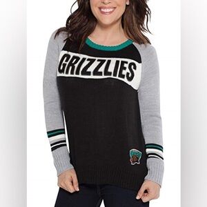 Touch Grizzlies Memphis Tennessee NBA Basketball Crewneck Sweater Size Medium